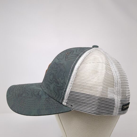 Oregon Farm & Home Snapback Trucker Hat Green OS Adjustable Mesh Back Dri-Duck - Picture 3 of 8